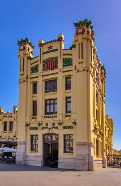 Valencia, İspanya 'daki Nord Tren İstasyonu' nda kule