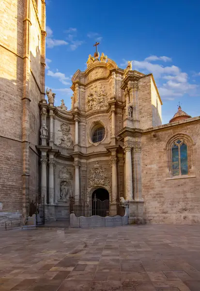 Valencia Katedrali 'nin Dış Manzarası, İspanya