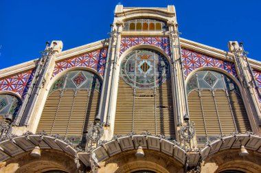 Europa İspanya, Valencia 'daki en büyük taze üretim pazarı