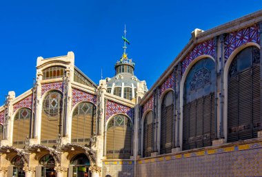 Europa İspanya, Valencia 'daki en büyük taze üretim pazarı