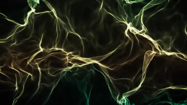 Абстрактна Елегантна Хвиля Шовковий Фон Петля Абстрактне Фрактальне Світло Елегантне — стокове відео