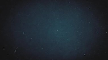 Grunge doku efektleri ve gürültü örtülü boş bir vintage arkaplanının mavi Grafiksel Grunge Arkaplanı / 4k animasyonu