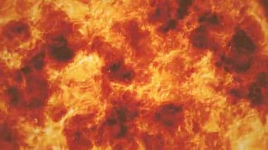 Soyut Ateş Kalıpları Arkaplan / 4k Soyut Isı Yangını ve Alev Şablonları 'nın canlandırılmış arka planı