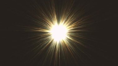 Soyut Yavaş Hareket Şok Dalgası Patlaması Fraktal parçacıklar ve çarpık dalgalarla soyut bir hockwave patlama arkaplanının 4k animasyonu