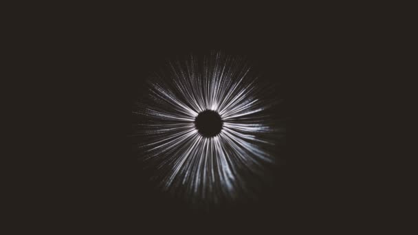 衝撃波爆発の背景Fx衝撃波スターダストのフラクタル粒子を用いた抽象的な爆発背景紹介の紹介 4Kアニメーション — ストック動画