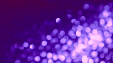 Mavi soyut ışıklar bokeh arka plan döngü.