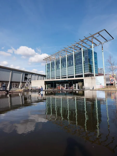 Rotterdam Niederlande März 2023 Niederländisches Architekturinstitut Unter Blauem Himmel Niederländischen — Stockfoto