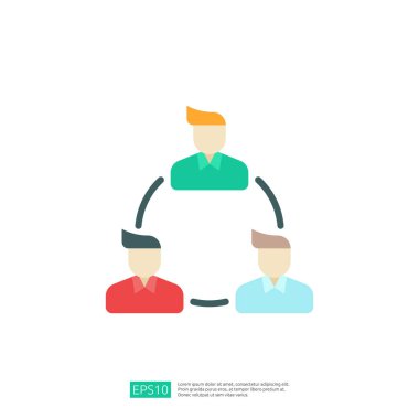 Bu resim üç biçimlendirilmiş dairesel akışı gösterir 