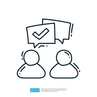 Bu resim iki kişinin bir sohbete katılmasını içeriyor, indic