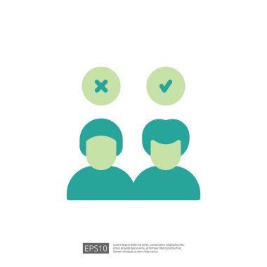 Yasa ve Hüküm Verme ve Onaylama ve Reddetme Simgeleriyle Kararın Sembolik Temsili