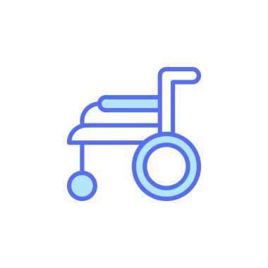 Gösterişli ve Modern Tekerlekli Sandalye Simgesi Sağlık Hizmetlerinde Erişilebilirlik ve Bağımsızlığı simgeliyor