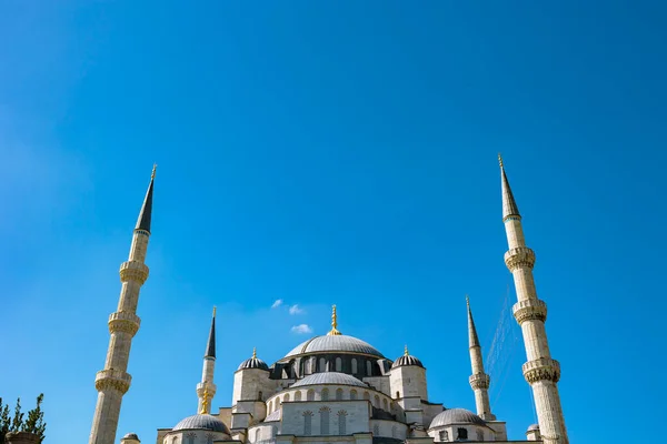 Mosquée Sultanahmet Alias Mosquée Bleue Voyage Istanbul Photo Fond Ramadan — Photo