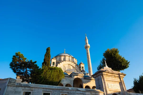 Мечеть Аязма Стамбуле Османские Мечети Исламские Рамадан Кандил Laylat Аль — стоковое фото