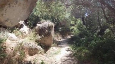 Yürürken, yürürken ya da kanyonda yürürken. POV 4 km yürüme videosu. Aksaray 'daki İhlara Vadisi.