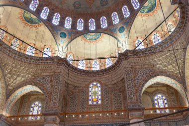 Sultanahmet Camii, diğer adıyla Mavi Cami. İstanbul Türkiye - 5.15.2023