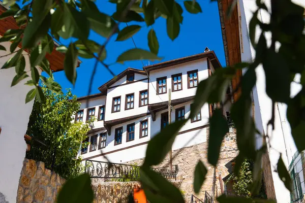 Casas Tradicionales Beypazari Ankara Foto Fondo Viaje Foto Conceptual Ankara — Foto de Stock