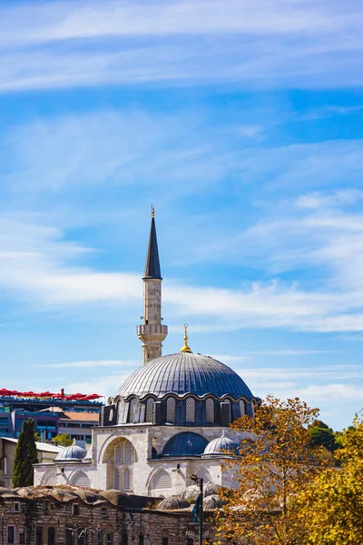 Rustem Pasa Mosque Eminonu Istanbul Ramadan Islamic Vertical Background Photo — Stock Photo, Image