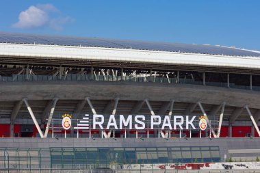 Rams Park Stadyumu namı diğer Galatasaray Stadyumu. İstanbul Türkiye - 10.28.2023