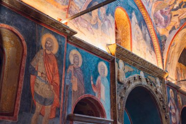 Interior view of Chora Church or Kariye Camii. Istanbul Turkey - 8.17.2024 clipart