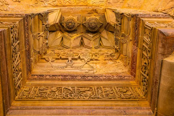Divrigi Ulucamii, nam-ı diğer Büyük Divrigi Camii 'nin süsleri. Sivas Türkiye - 6.26.2024