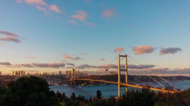İstanbul ve Boğaz Köprüsü 'nün gündüz ve gece videoları. İstanbul konsept videosunu ziyaret et.