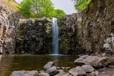 Ordu 'nun Aybasti ilçesine bağlı Ciseli şelalesi. Türkiye konsept fotoğrafını ziyaret et.