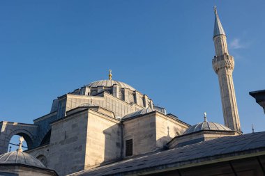İstanbul 'daki Kilic Ali Paşa Camii. Ramazan veya İslami konsept arkaplan fotoğrafı.