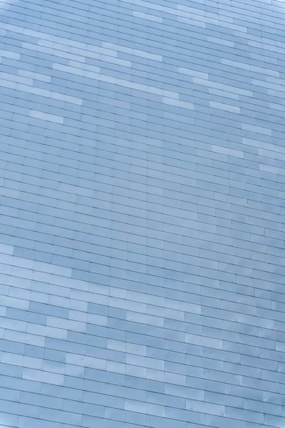 奥斯汀德克萨斯的现代建筑 外墙采用现代设计 外墙面板表面光滑而光亮 几何图案风格 — 图库照片