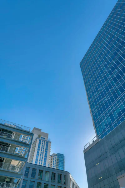 Austin Texas Cityscape Low Angle View Low Angle Modern Building — 스톡 사진