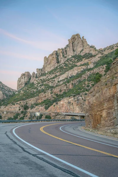 Santa Catalina Highway Mount Lemmon Arizona Vor Bergen Und Blauem — Stockfoto