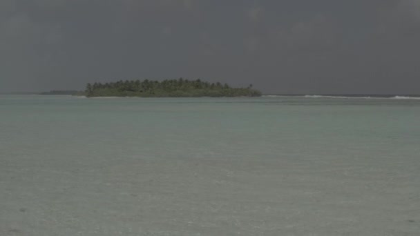 Piękny Widok Lotu Ptaka Tropikalnych Wysp Malediwach Zdjęcia Lotnicze Egzotycznych — Wideo stockowe