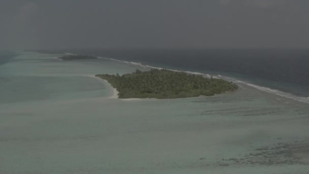 Une Vue Magnifique Sur Les Îles Tropicales Des Maldives Photographie — Video