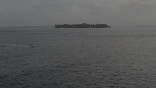 Όμορφη Θέα Των Μαλδίβων Από Ένα Drone Αεροφωτογραφία Εξωτικών Νησιών — Αρχείο Βίντεο