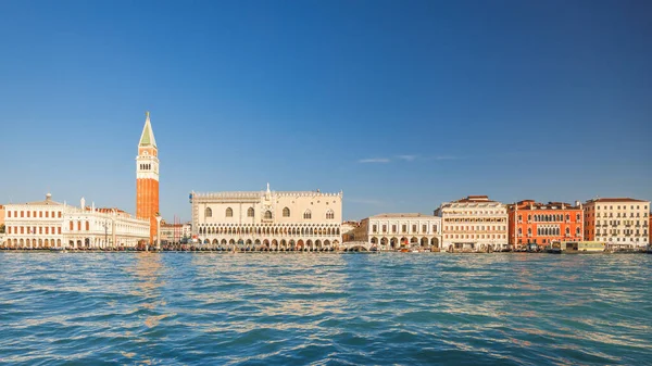 Venedig Med Markuskyrkan Över San Marco Området Italien Europa — Stockfoto