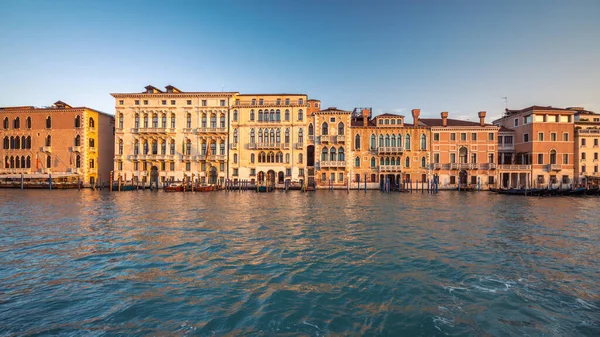 Grand Canal Venise Par Une Belle Matinée Ensoleillée Italie Europe — Photo