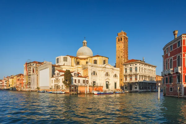 Church San Geremia Venice Grand Canal Sunny Morning Italy Europe — Stock Photo, Image
