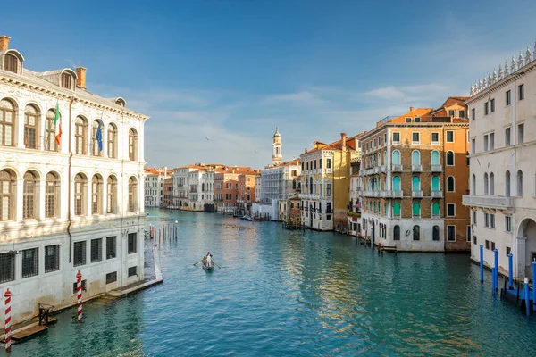 Grand Canal Venice Beautiful Sunny Morning Italy Europe — Stock Photo, Image