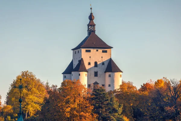 New Castle Banska Stiavnica Autumn Season Slovakia Europe — Stock Photo, Image