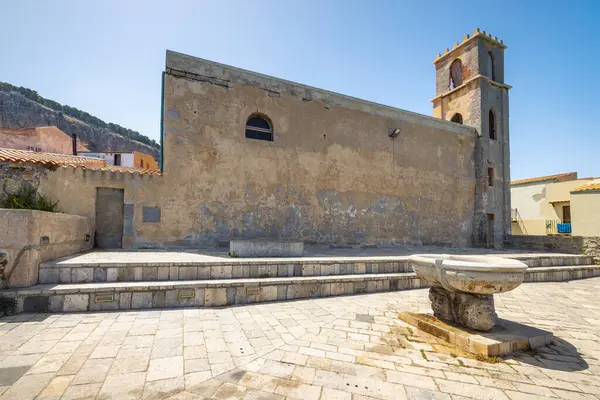 Iglesia Santa Maria Dell Itria Ciudad Cefalu Sicilia Italia Europa —  Fotos de Stock