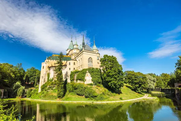 Bojnice城堡 中世纪的城堡 位于斯洛伐克的Bojnice镇 — 图库照片