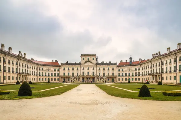 Palazzo Eszterhaza Fertod Ungheria Europa Foto Stock Royalty Free