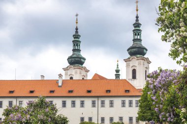 Prag 'daki Strahov Manastırı, Çek Cumhuriyeti, Avrupa.