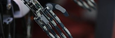 Robot arm and machine learning of contact and consciousness. Robotic intelligent cyborg concept