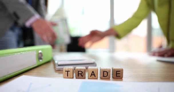 世界经济贸易和商品交易 物流服务和销售收入 — 图库视频影像
