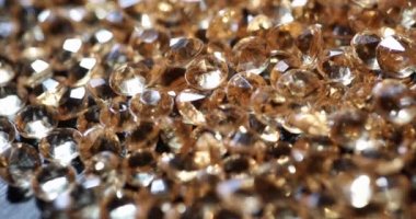 Natural gemstone sapphire and gemstone. Collection of various natural gems concept
