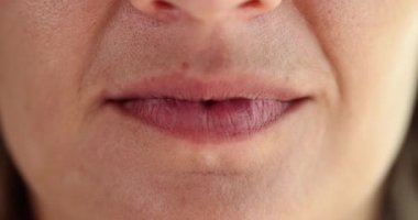 Beautiful smile with great healthy smooth white teeth closeup. Dental health concept.