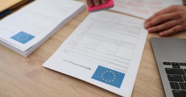 Schengen vizesi için Avrupa Birliği 'ne başvuru formunun basımı onaylandı. Avrupa Parlamentosu vize anlaşmalarını onayladı