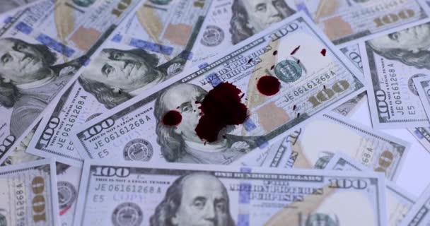 혈흔의 달러와 불법으로 판매되는 — 비디오