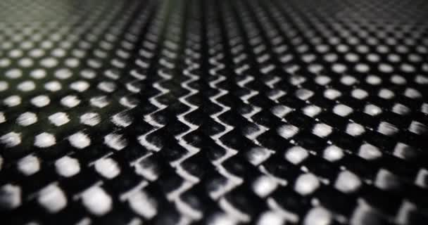 Zwarte Textiel Afstotende Achtergrond Semi Verlichte Studio Concept Van Stofbeschermer — Stockvideo