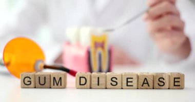 Diş eti hastalığı, diş ve diş tedavisi. Diş sağlığı kliniğinde diş tedavisi